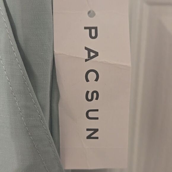 Men's pacsun Light Green Cargo Pants size large new with tags - Picture 3 of 12